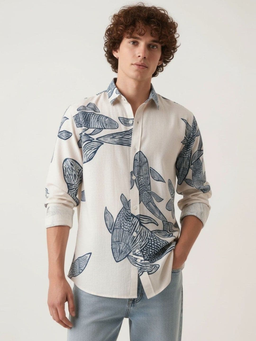 glitchez Men Standard Printed Casual Shirt - view 1