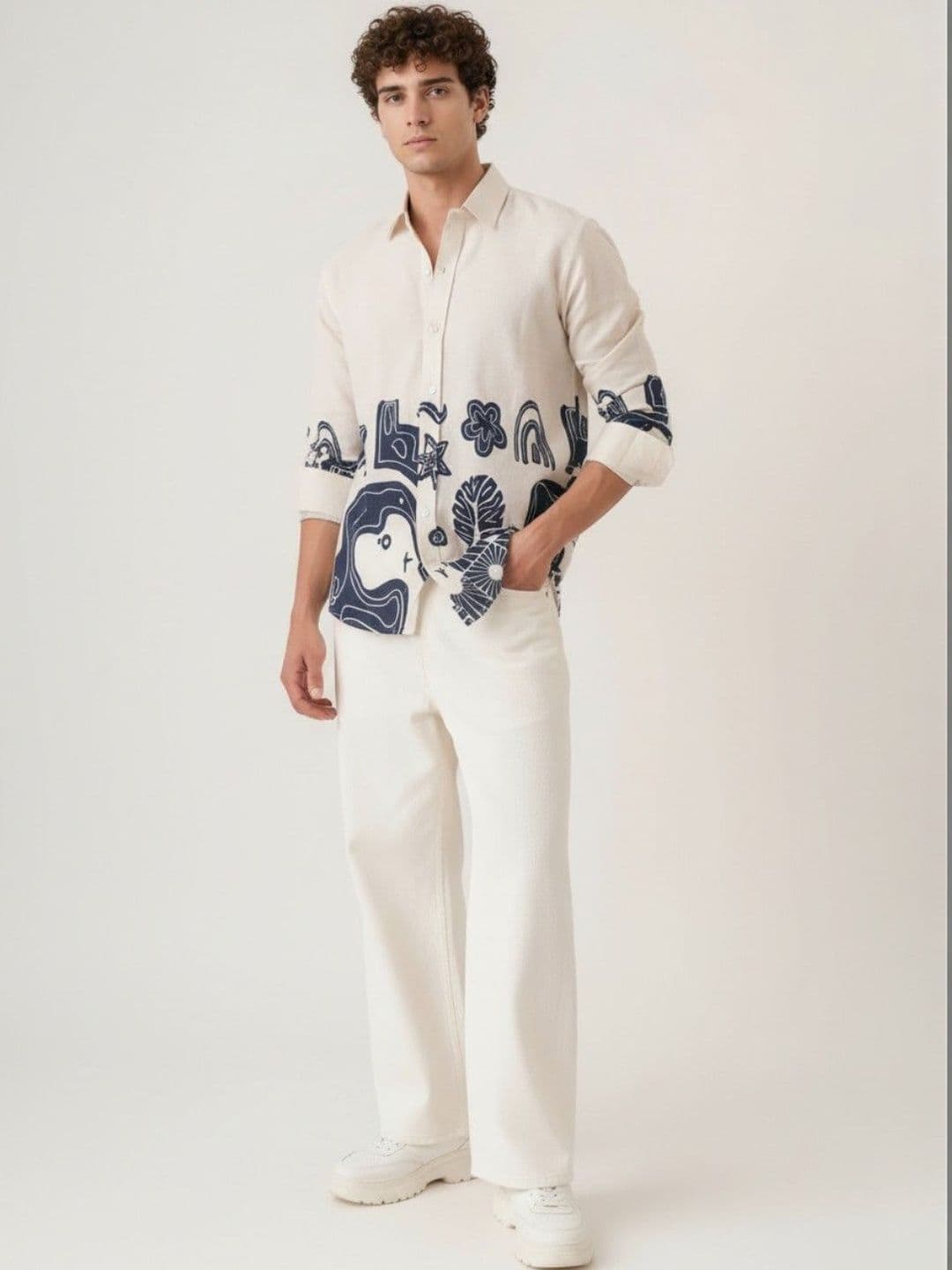 glitchez Men Standard Printed Casual Shirt - view 1