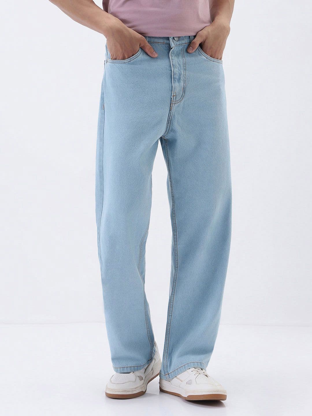 MOHICANS Men Relaxed Fit Mid-Rise Stretchable Jeans - view 1