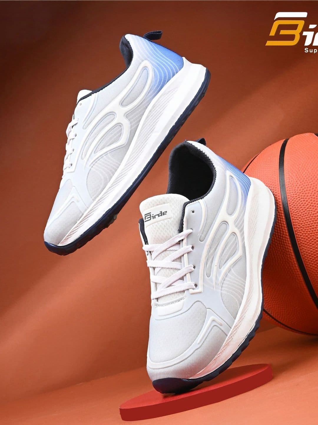 BIRDE Men Mesh Running Non-Marking Shoes - view 1