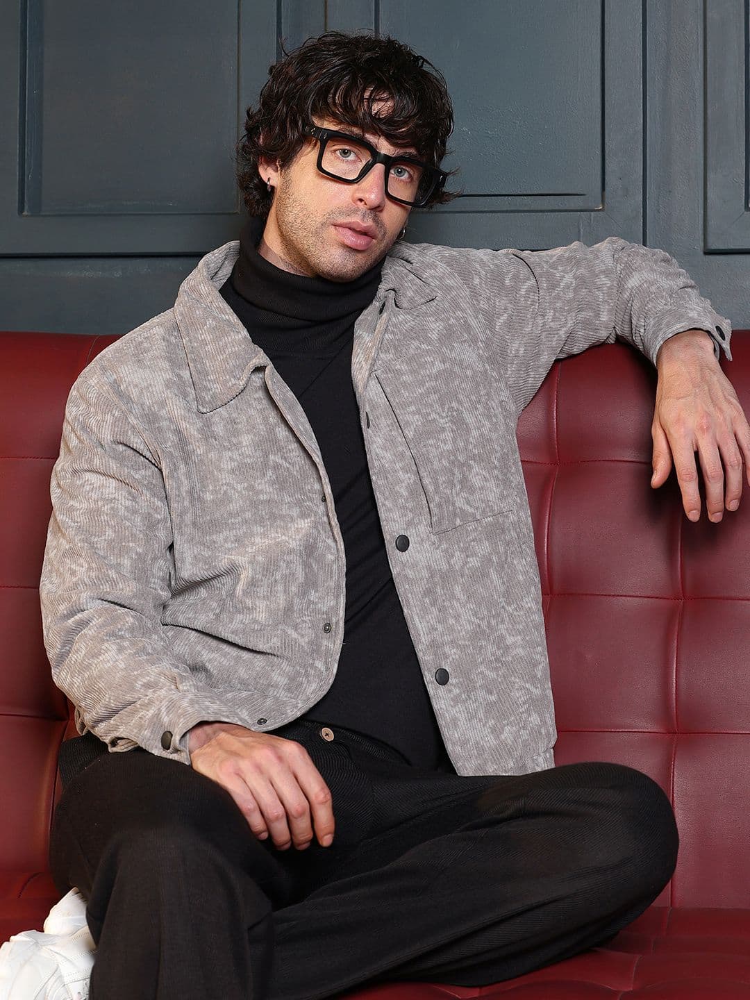 CAHOOT Men Corduroy Lightweight Bomber Jacket - view 1