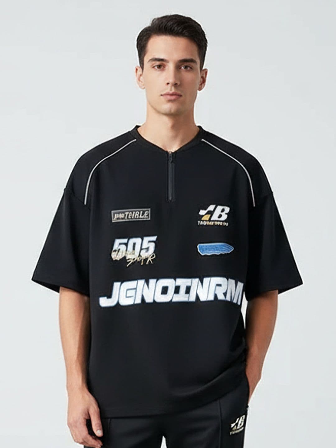 StyleCast x Revolte Men Typography Printed T-shirt - view 1