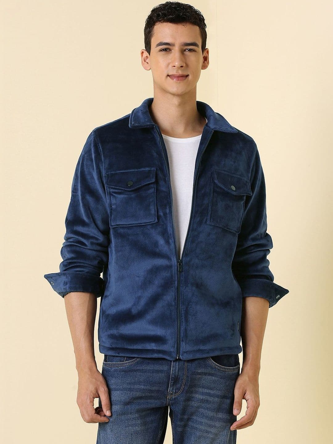 Allen Solly Men Bomber Jacket - view 1