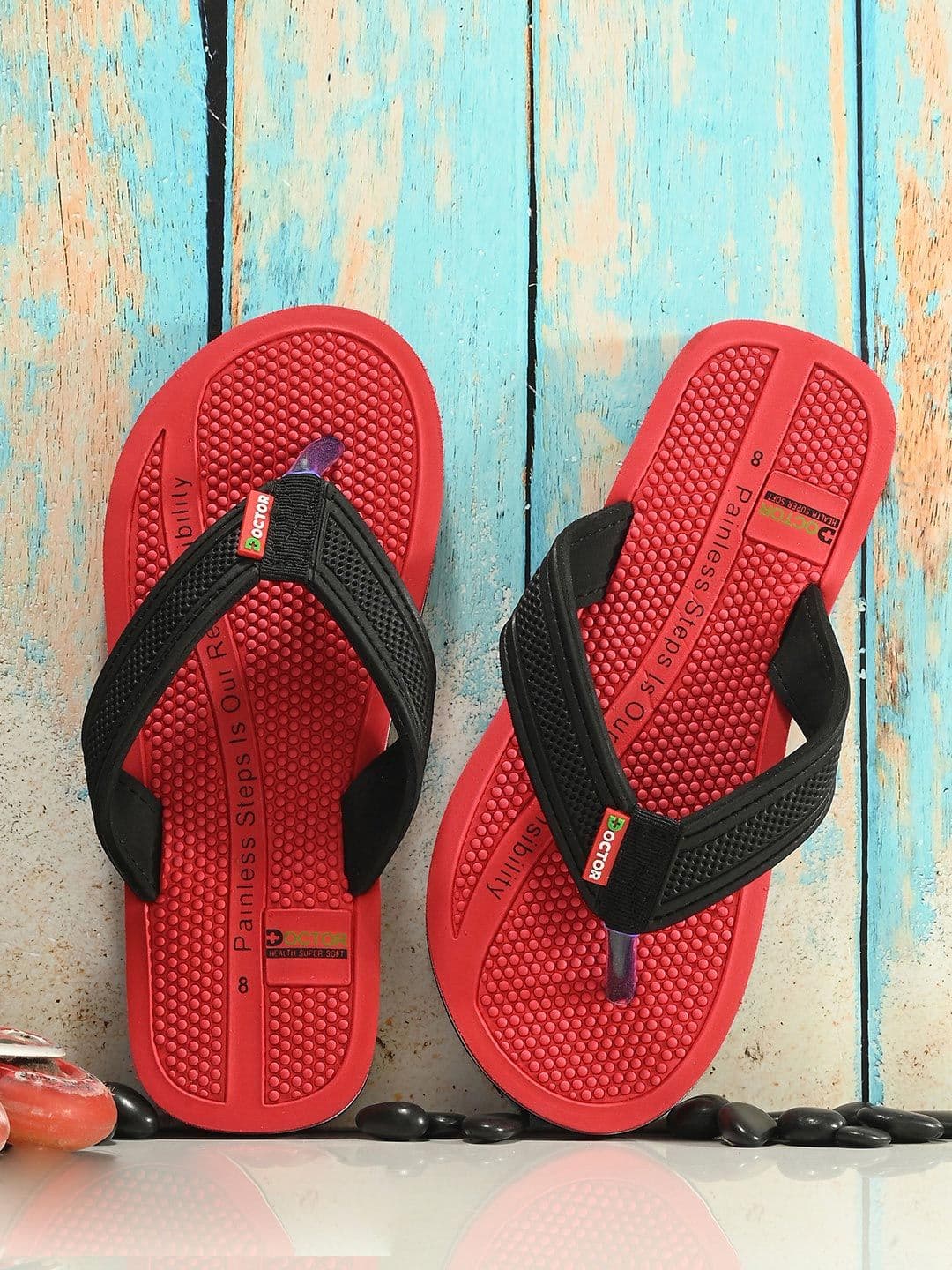 DOCTOR HEALTH SUPER SOFT Men Self Design Sliders - view 1