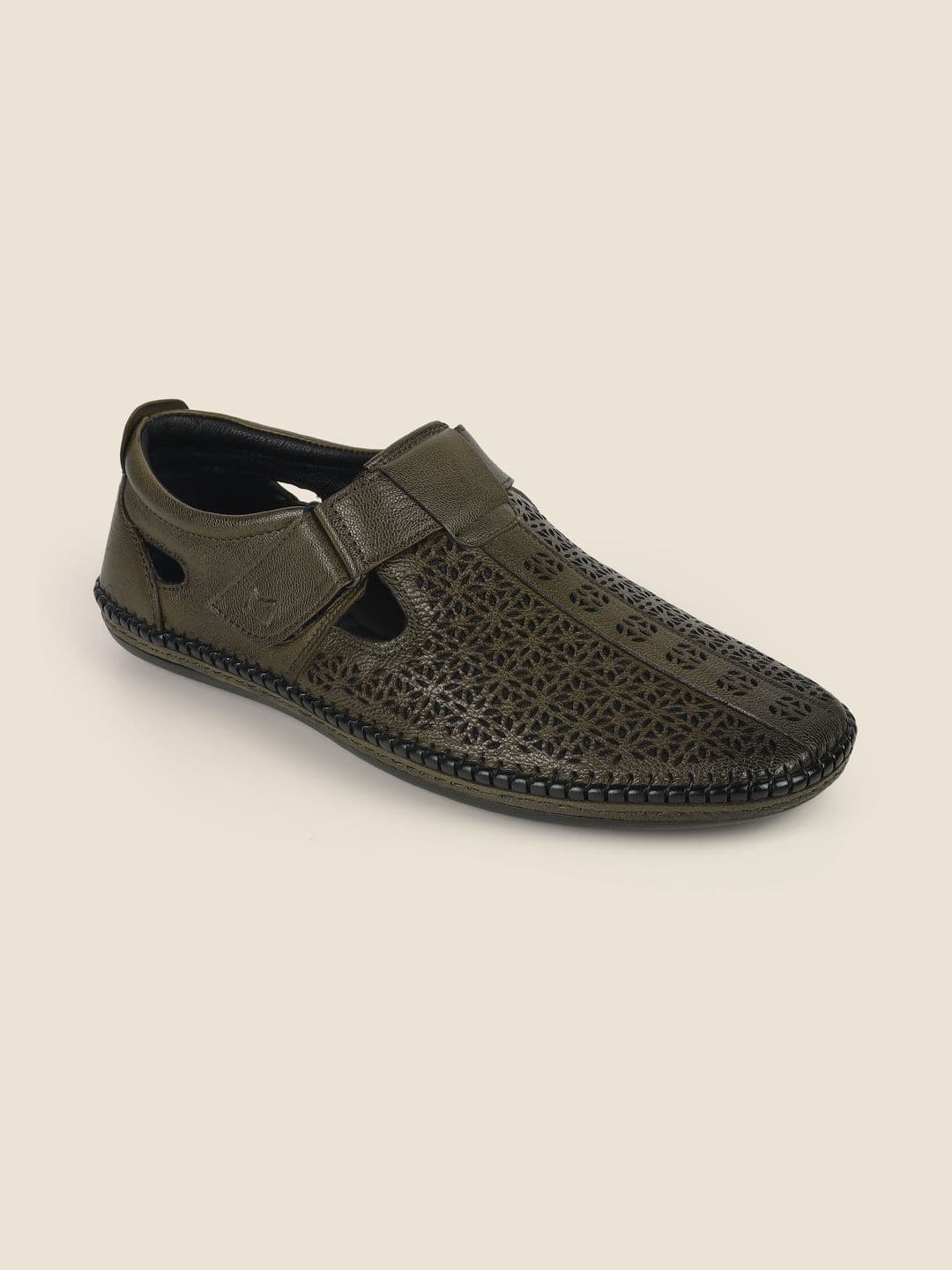 Metro Men Leather Shoe-Style Sandals - view 1