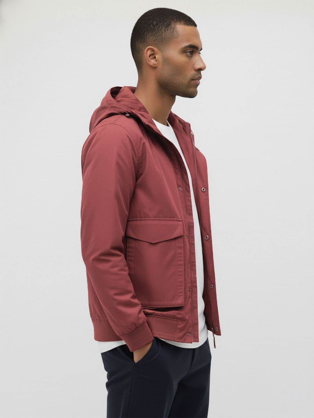 Mr Bowerbird Hooded Bomber Jacket - view 1