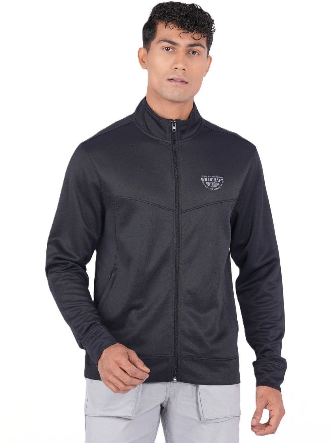 Wildcraft Men Brand Logo Lightweight Running Sporty Jacket