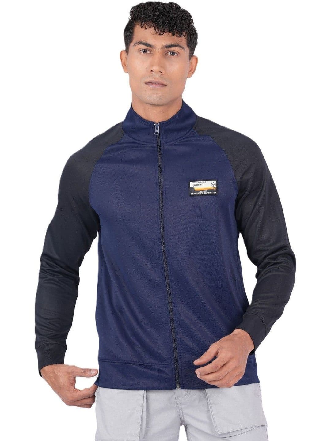 Wildcraft Men Brand Logo Colourblocked Lightweight Outdoor Sporty Jacket - view 1