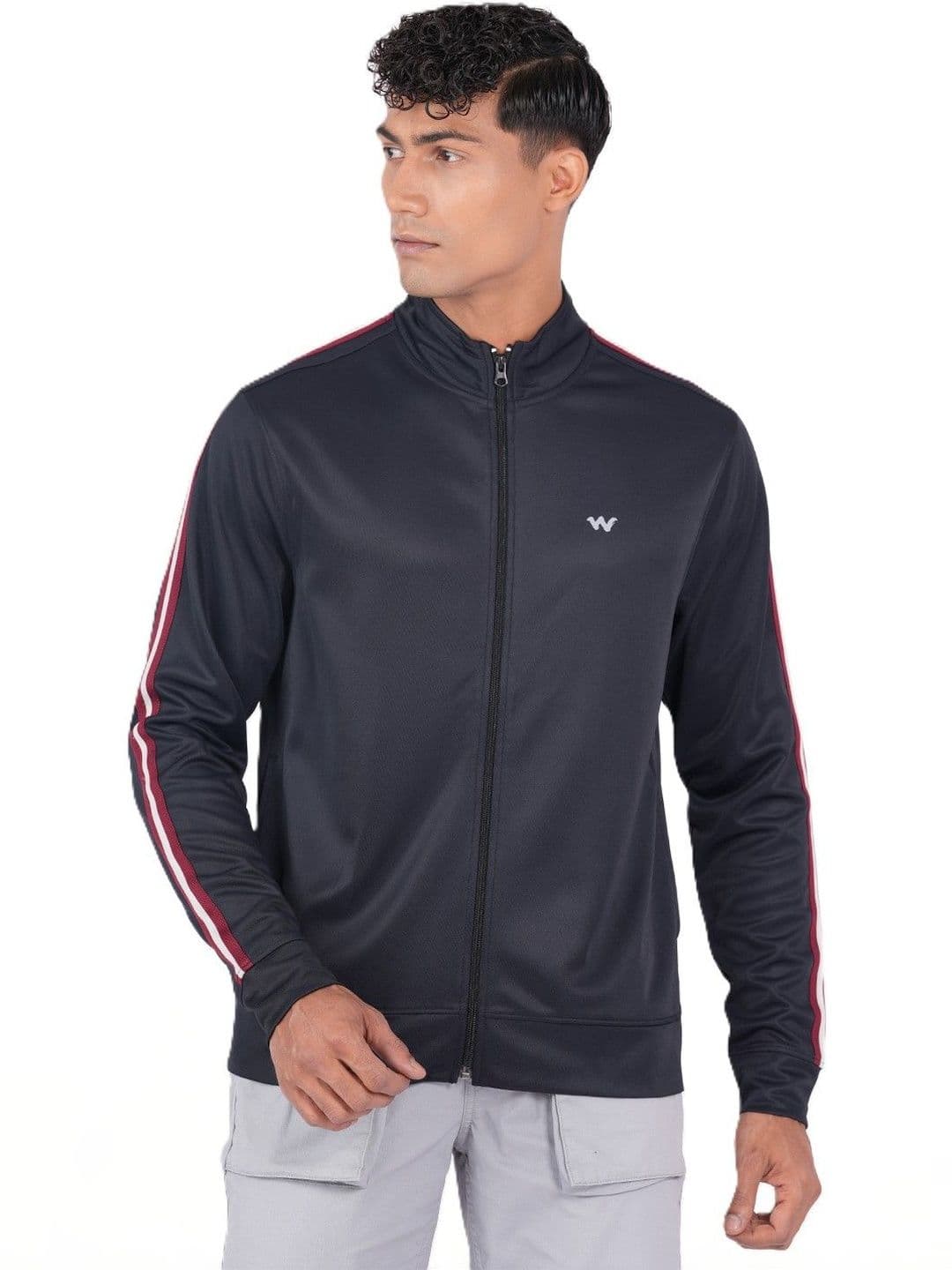 Wildcraft Men Colourblocked Lightweight Training or Gym Sporty Jacket