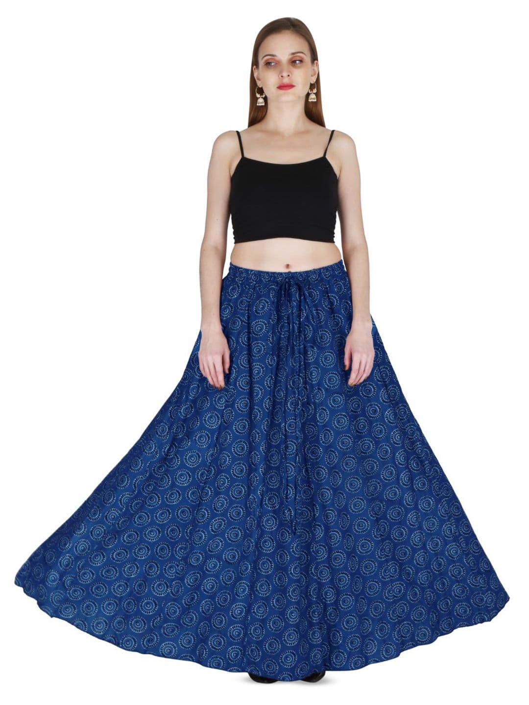 Sttoffa Women Abstract Printed Maxi Skirt - view 1