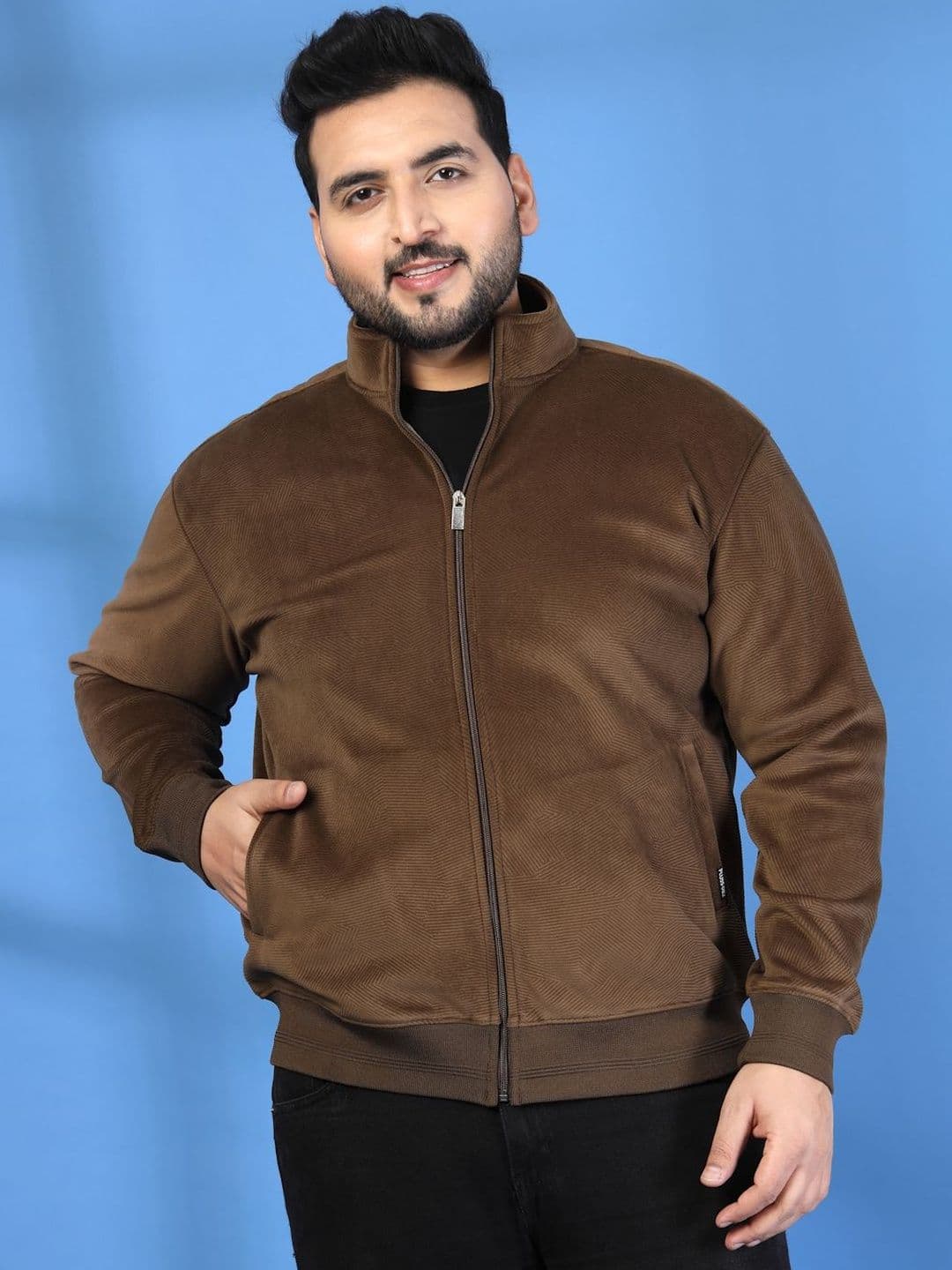 plusS Men Bomber Jacket - view 1
