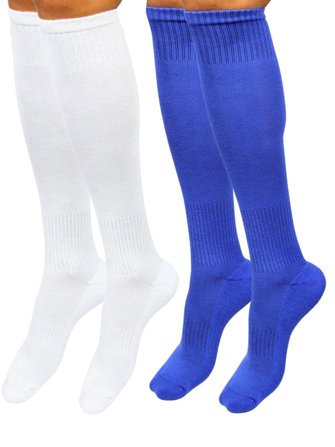 NESKA MODA Unisex Set of 2 Knee Length Cotton Socks - view 1