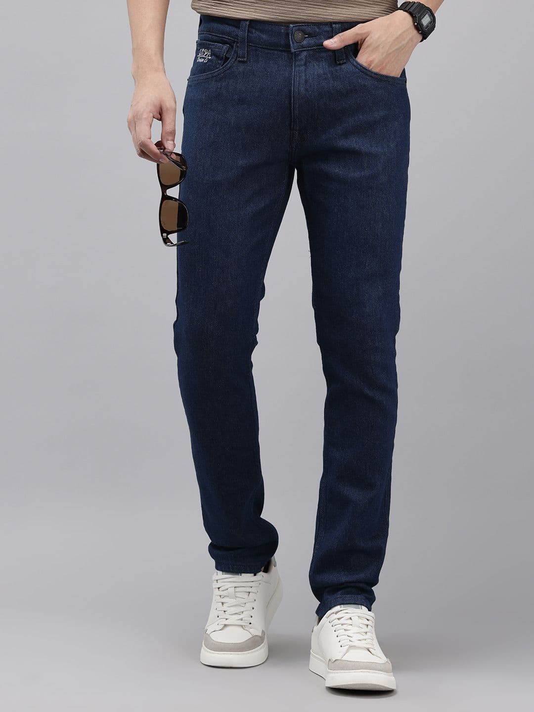 U.S. Polo Assn. Denim Co. Men Brandon Slim Tapered Fit Stretchable Jeans - view 1