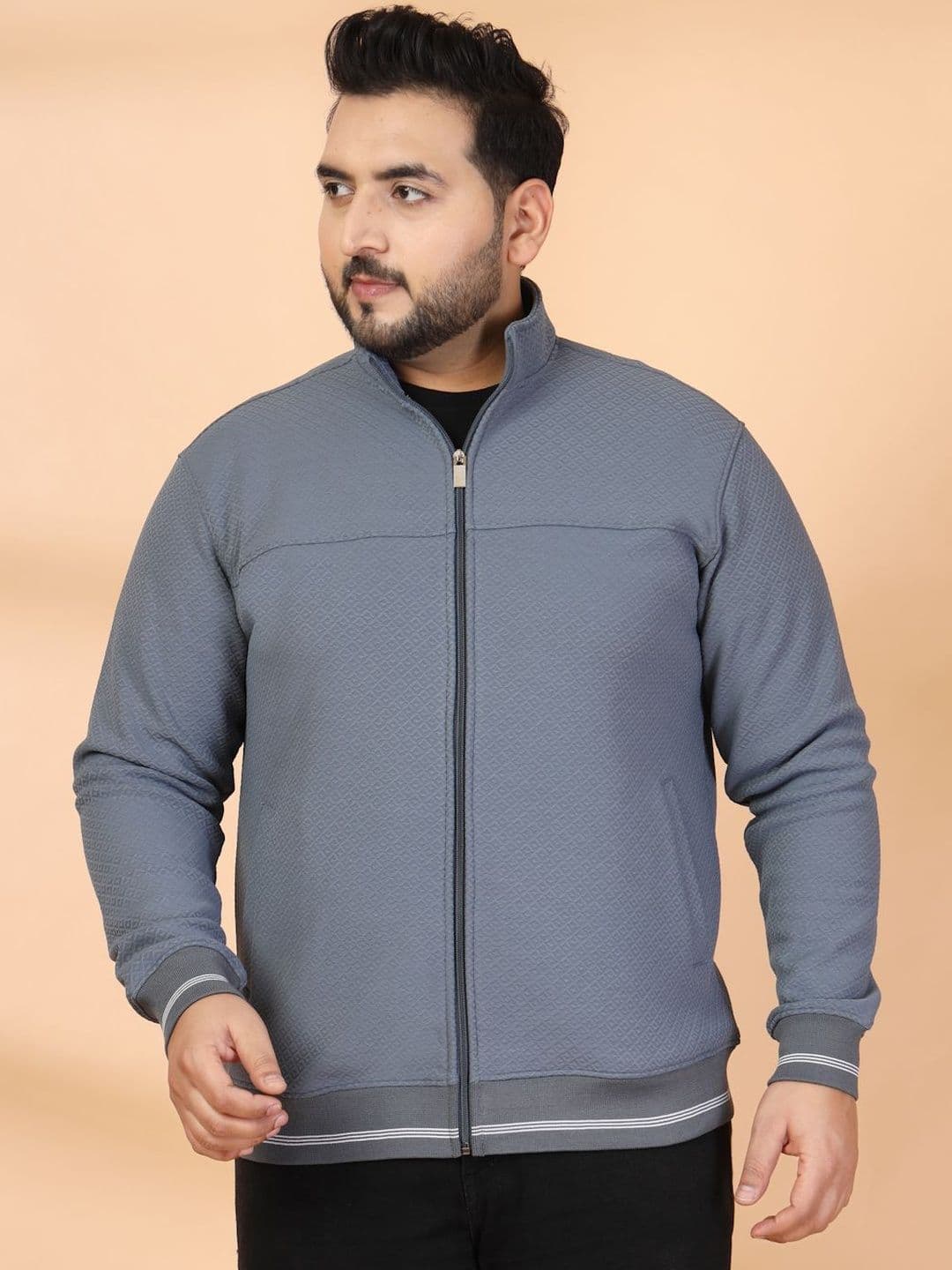 plusS Men Bomber Jacket - view 1