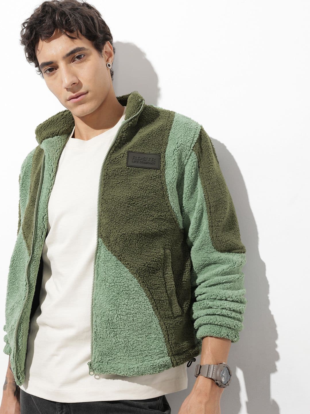 The Roadster Life Co. Colourblocked Tailored Jacket - view 1