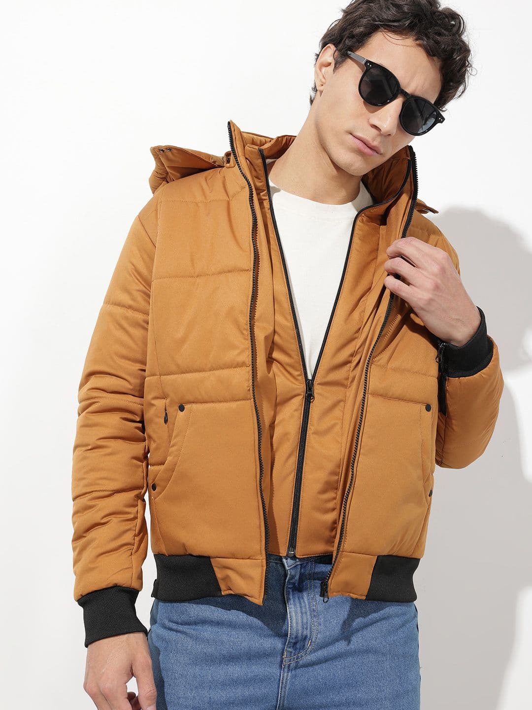 The Roadster Life Co. Hooded Padded Jacket - view 1