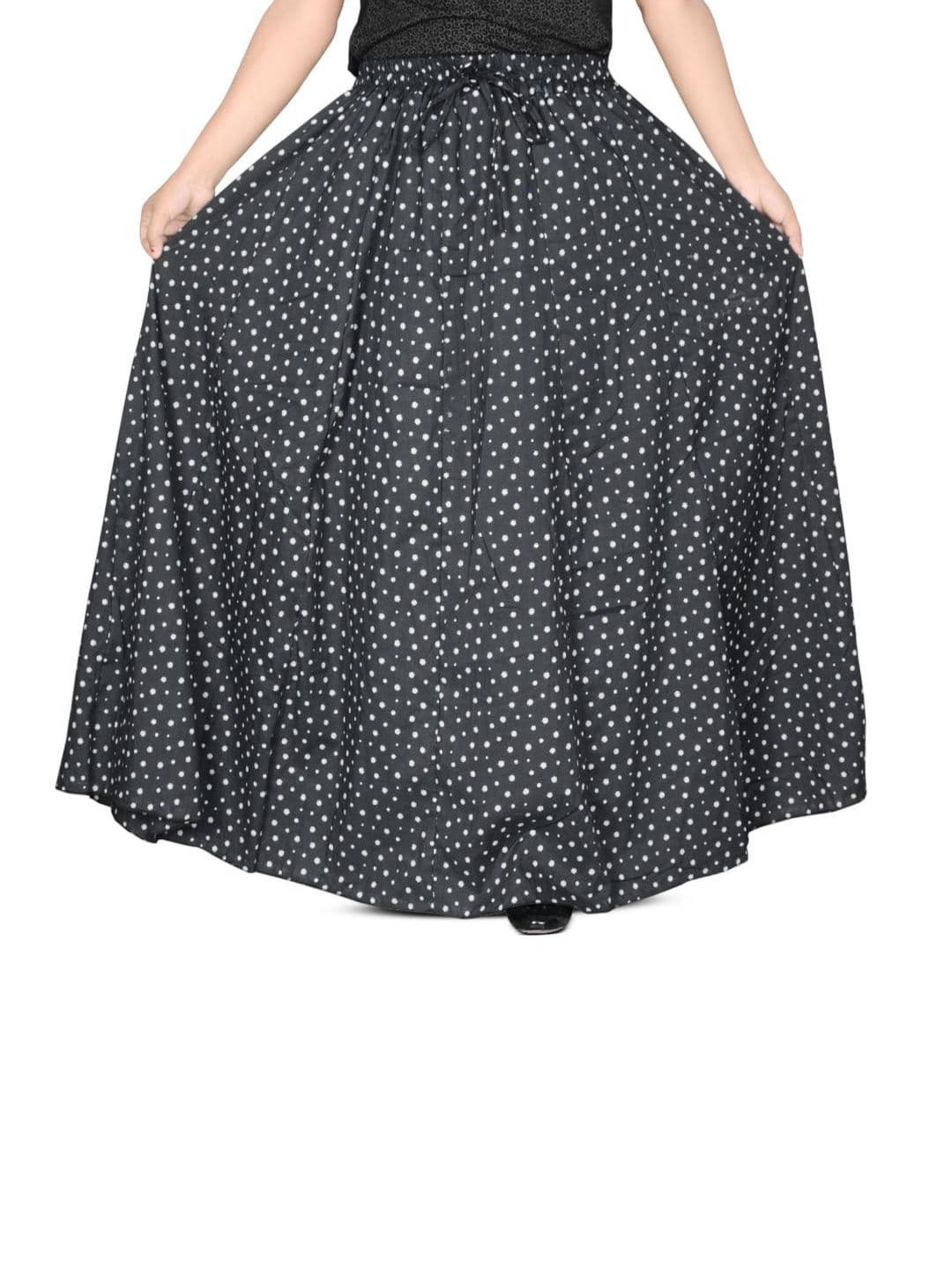 Sttoffa Women Pure Cotton Printed Flared Skirt - view 1