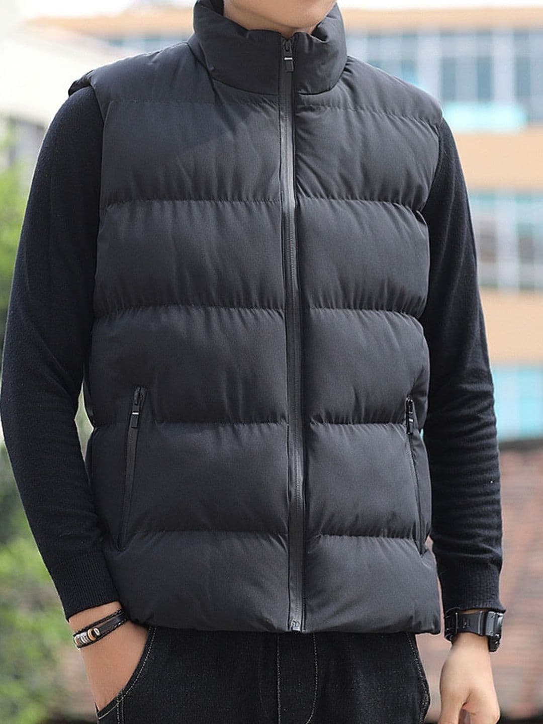 StyleCast Men Open Front Jacket - view 1