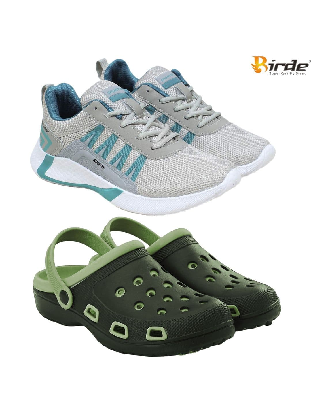 BIRDE Men Mesh Running Non-Marking Shoes - view 1