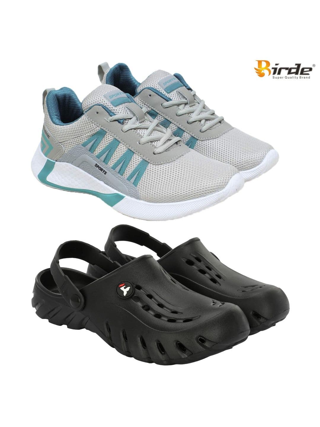 BIRDE Men Mesh Running Non-Marking Shoes - view 1
