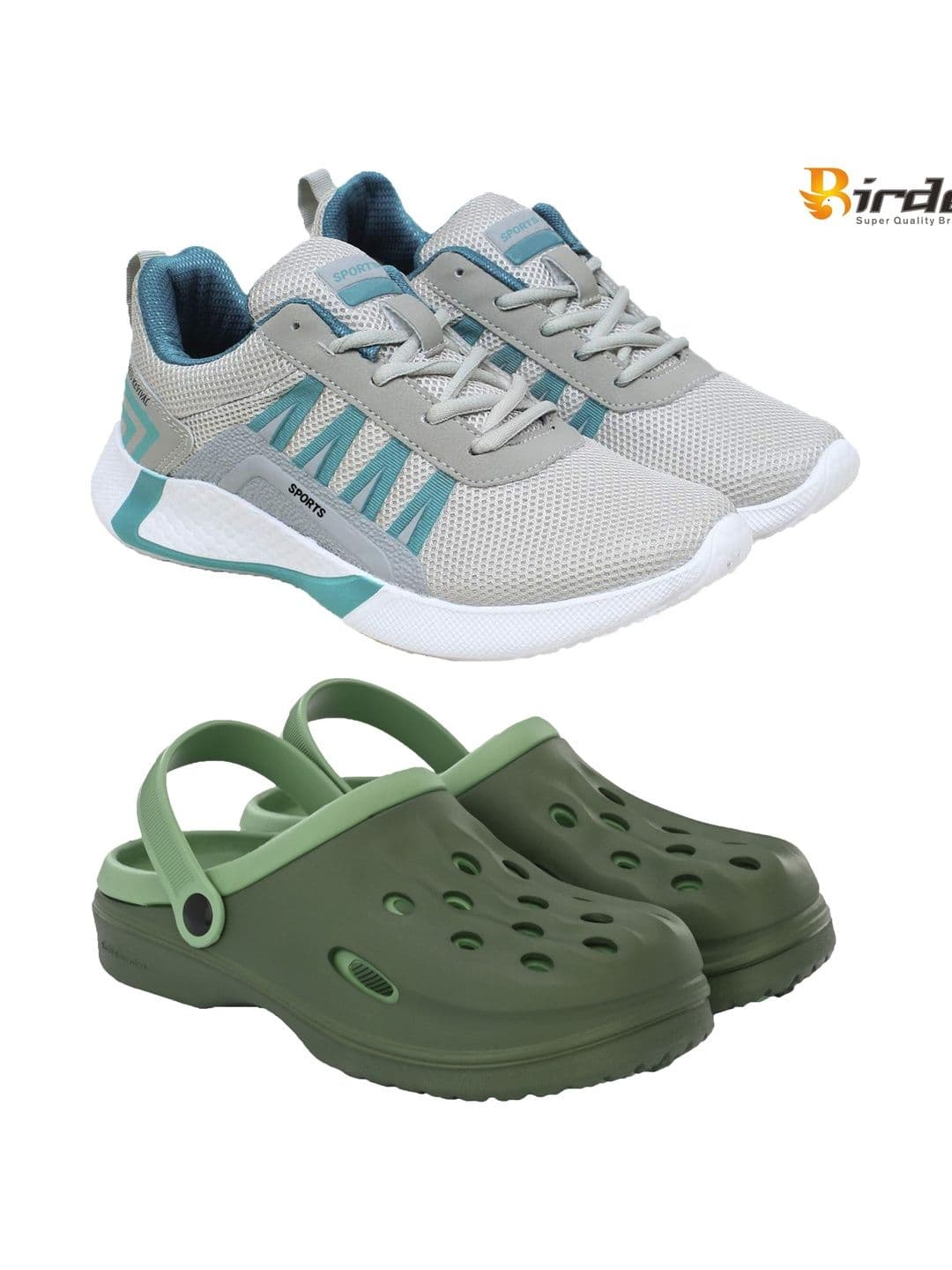 BIRDE Men Mesh Running Non-Marking Shoes - view 1