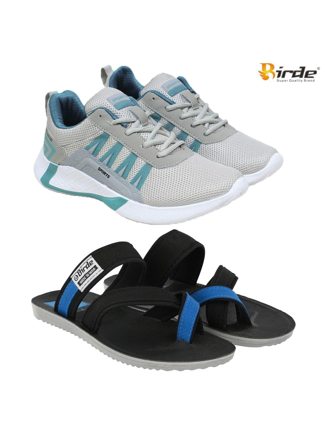 BIRDE Men Mesh Running Non-Marking Shoes - view 1