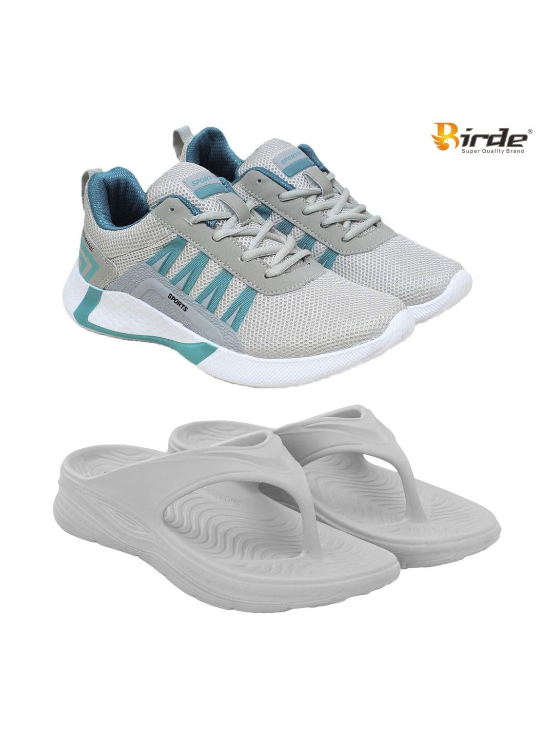BIRDE Men Mesh Running Non-Marking Shoes - view 1