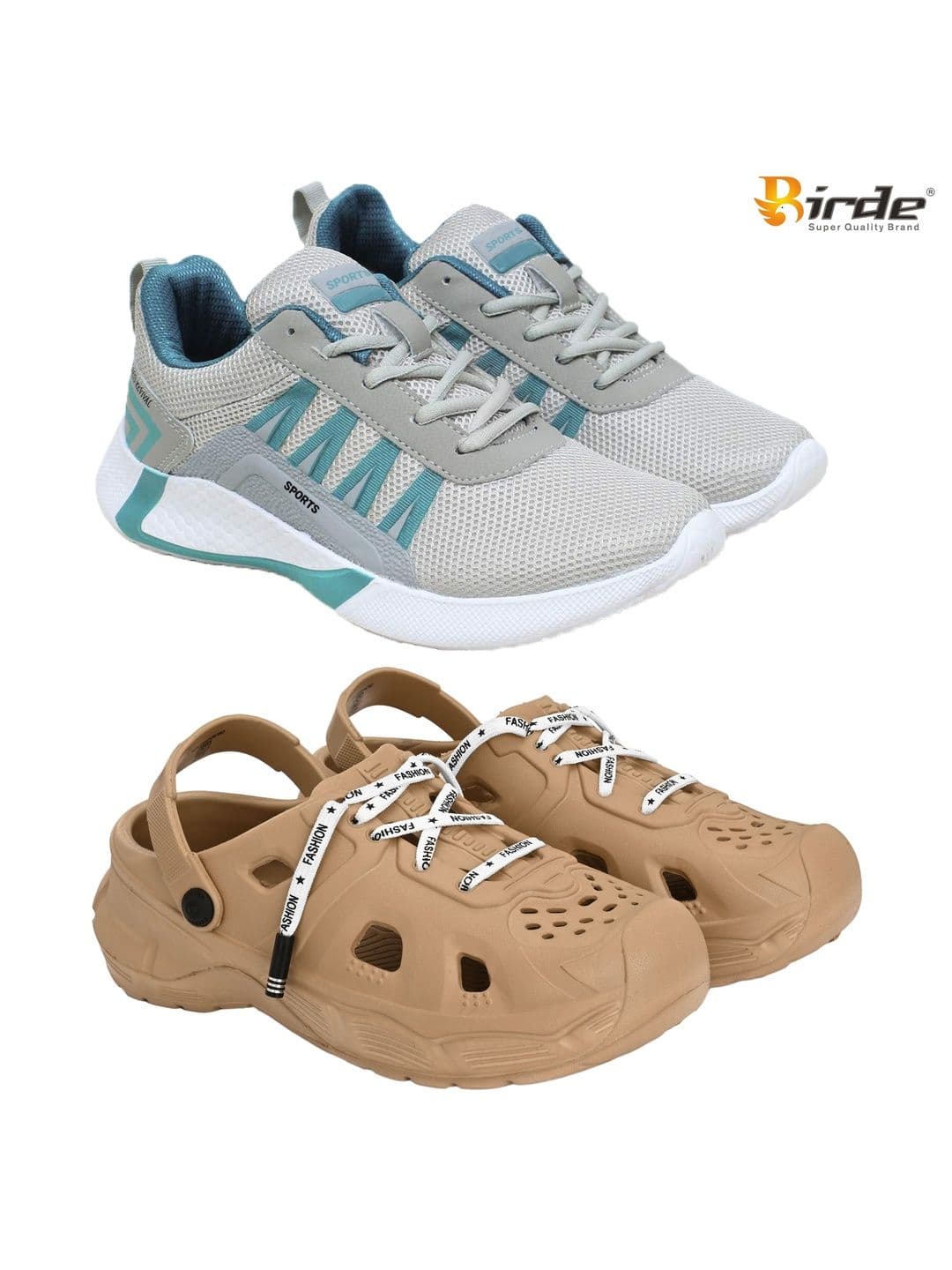 BIRDE Men Mesh Walking Non-Marking Shoes - view 1