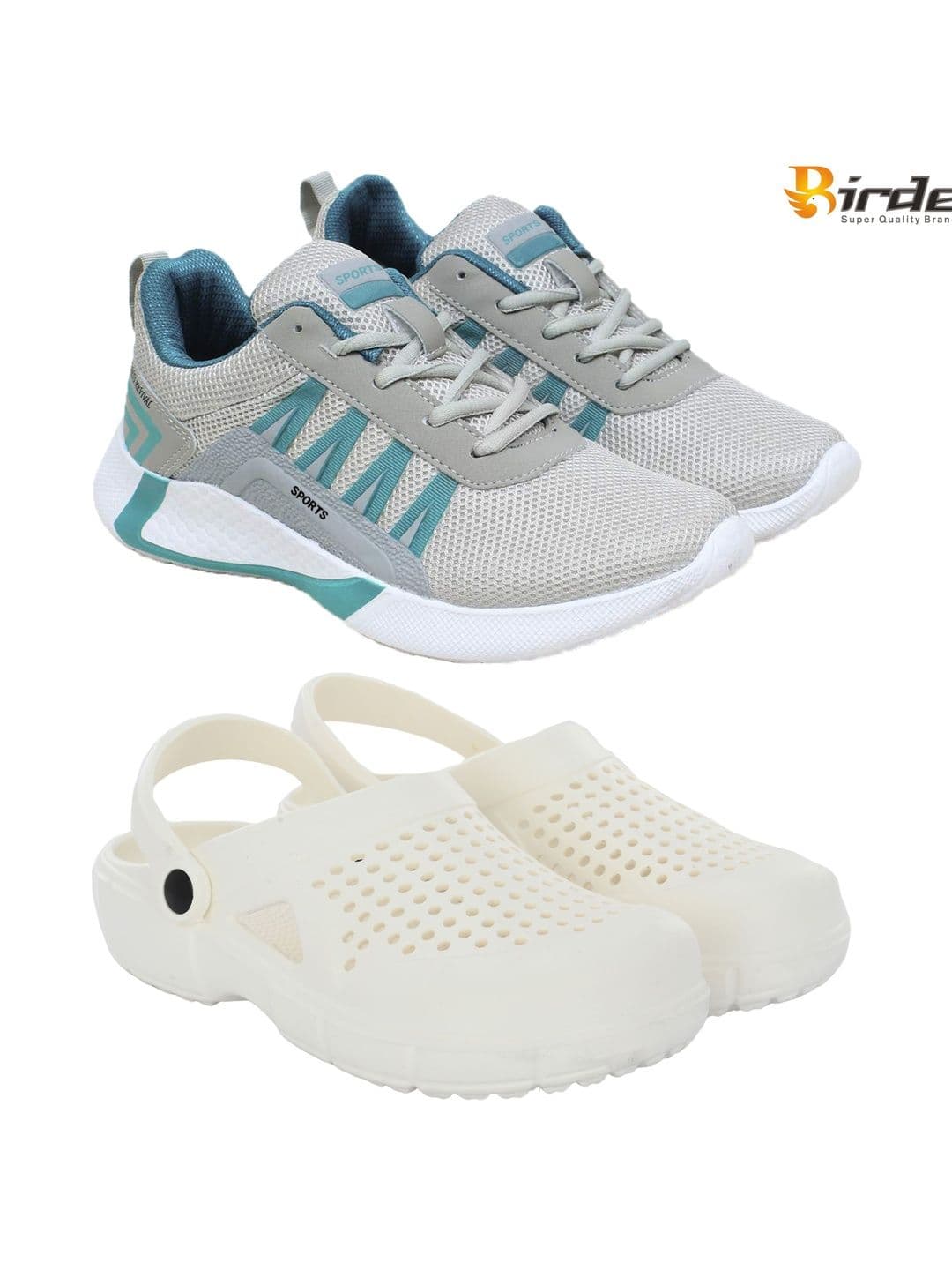BIRDE Men Mesh Running Non-Marking Shoes - view 1