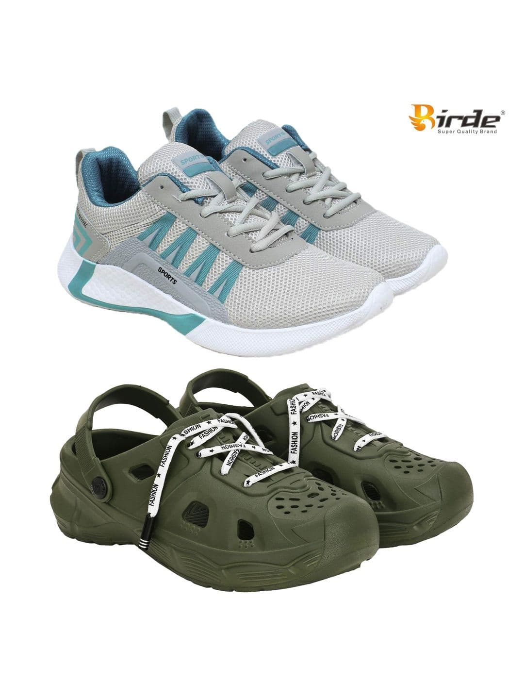 BIRDE Men Mesh Running Non-Marking Shoes - view 1