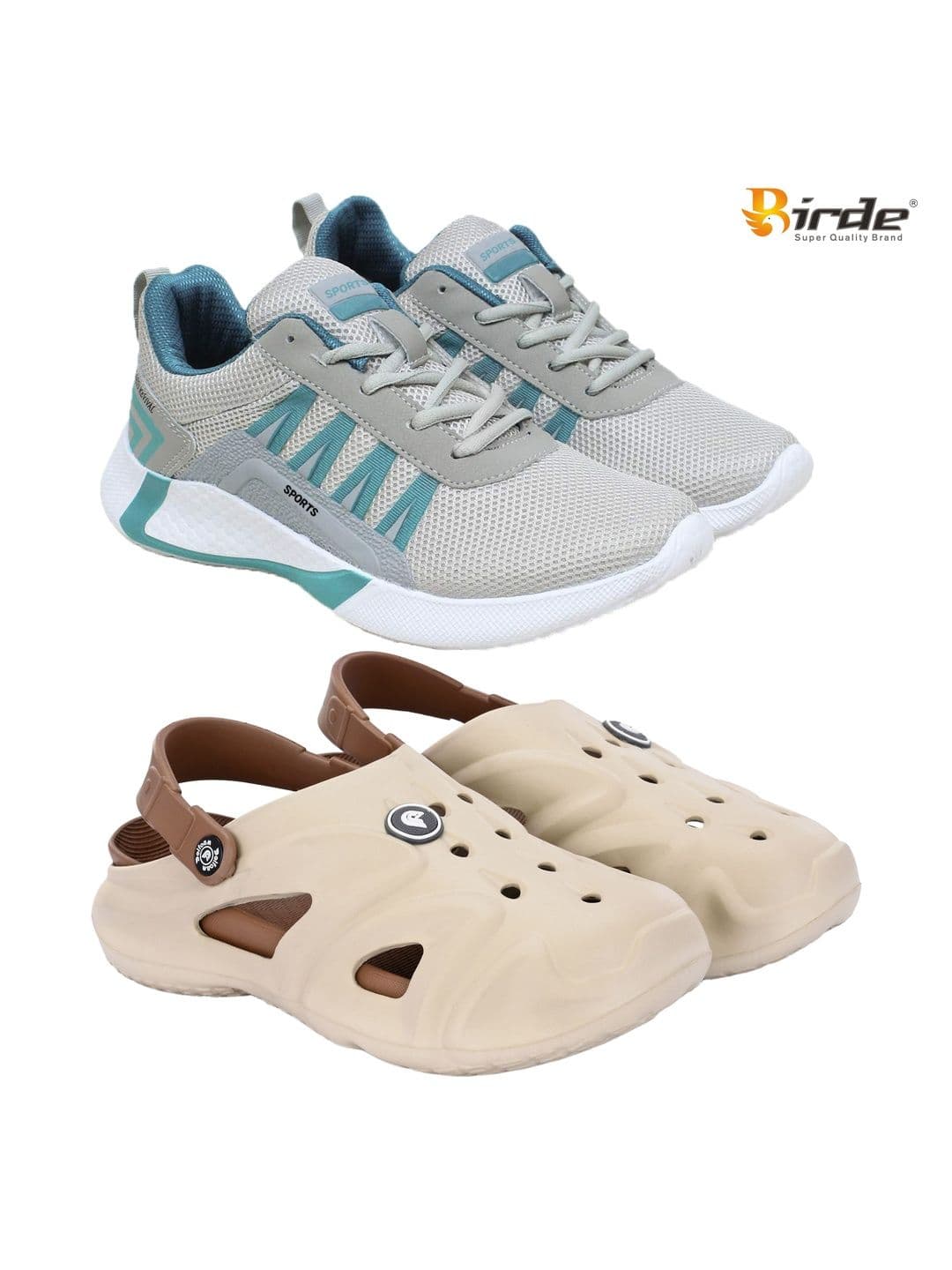 BIRDE Men Mesh Running Non-Marking Shoes - view 1