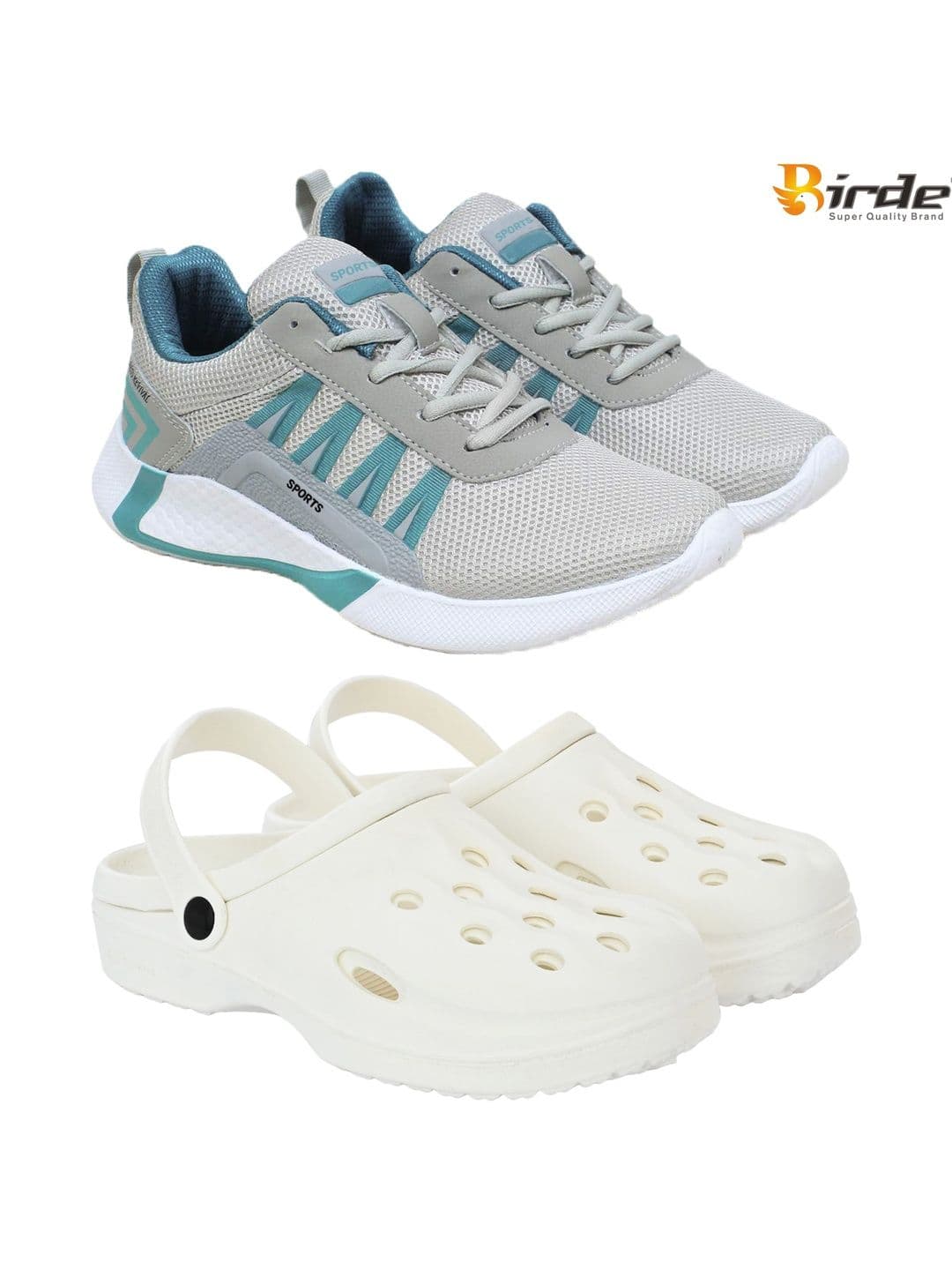 BIRDE Men Mesh Running Non-Marking Shoes - view 1