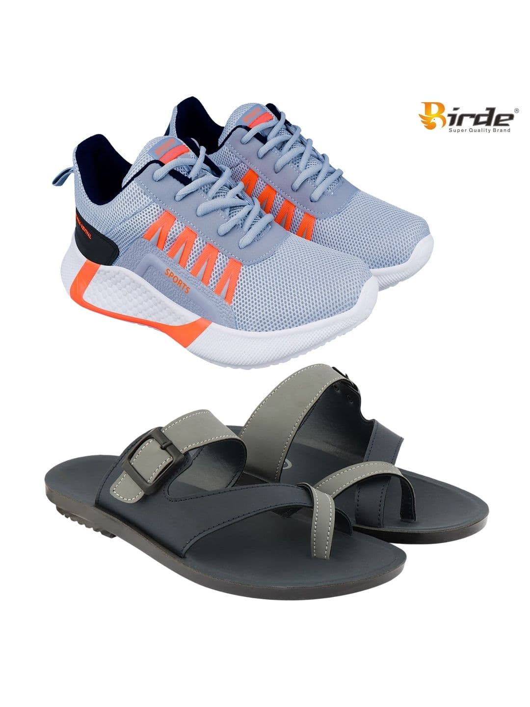 BIRDE Men Mesh Running Non-Marking Shoes - view 1
