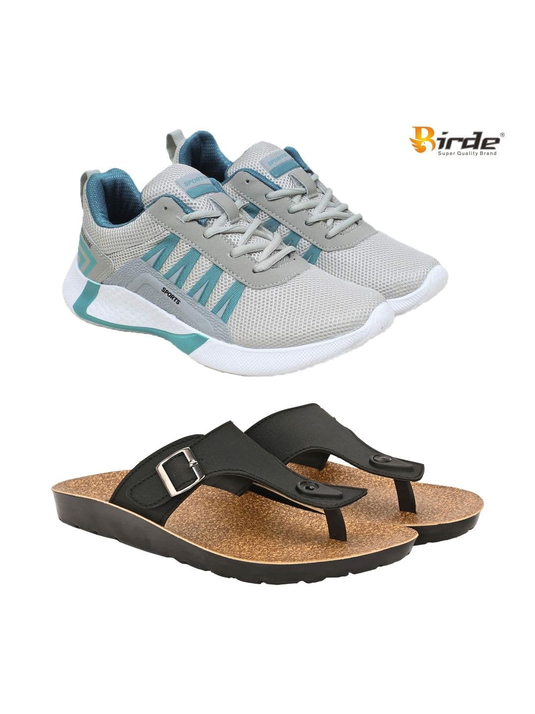 BIRDE Men Mesh Running Non-Marking Shoes - view 1