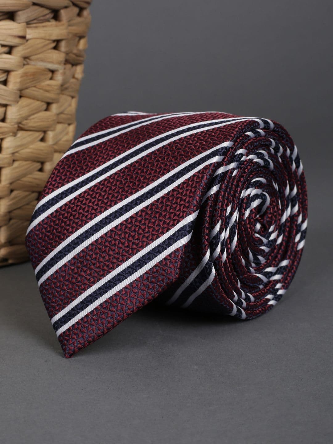 Louis Philippe Men Striped Fashion - view 1