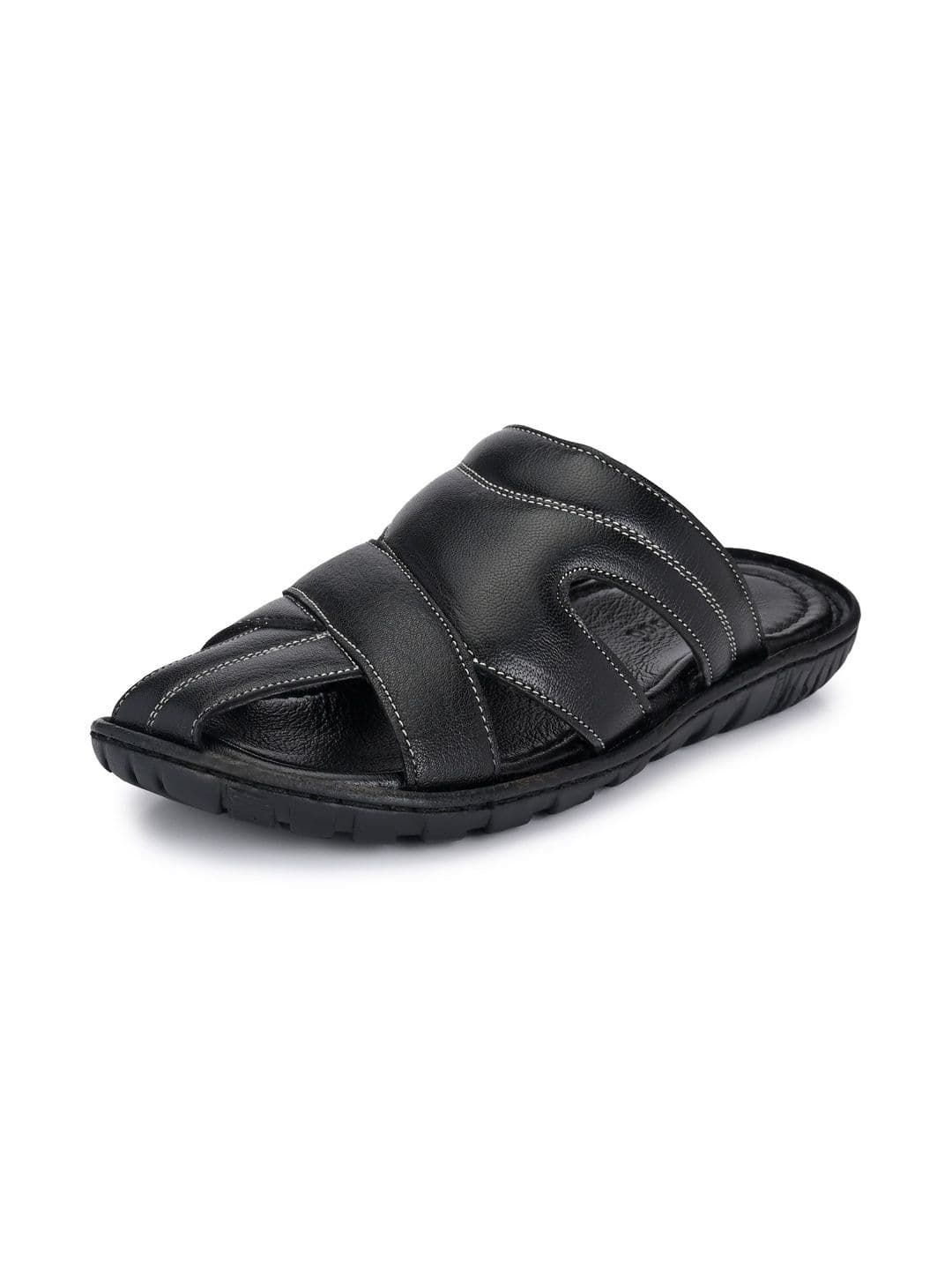 Burwood Men's Leather Slippers - view 1