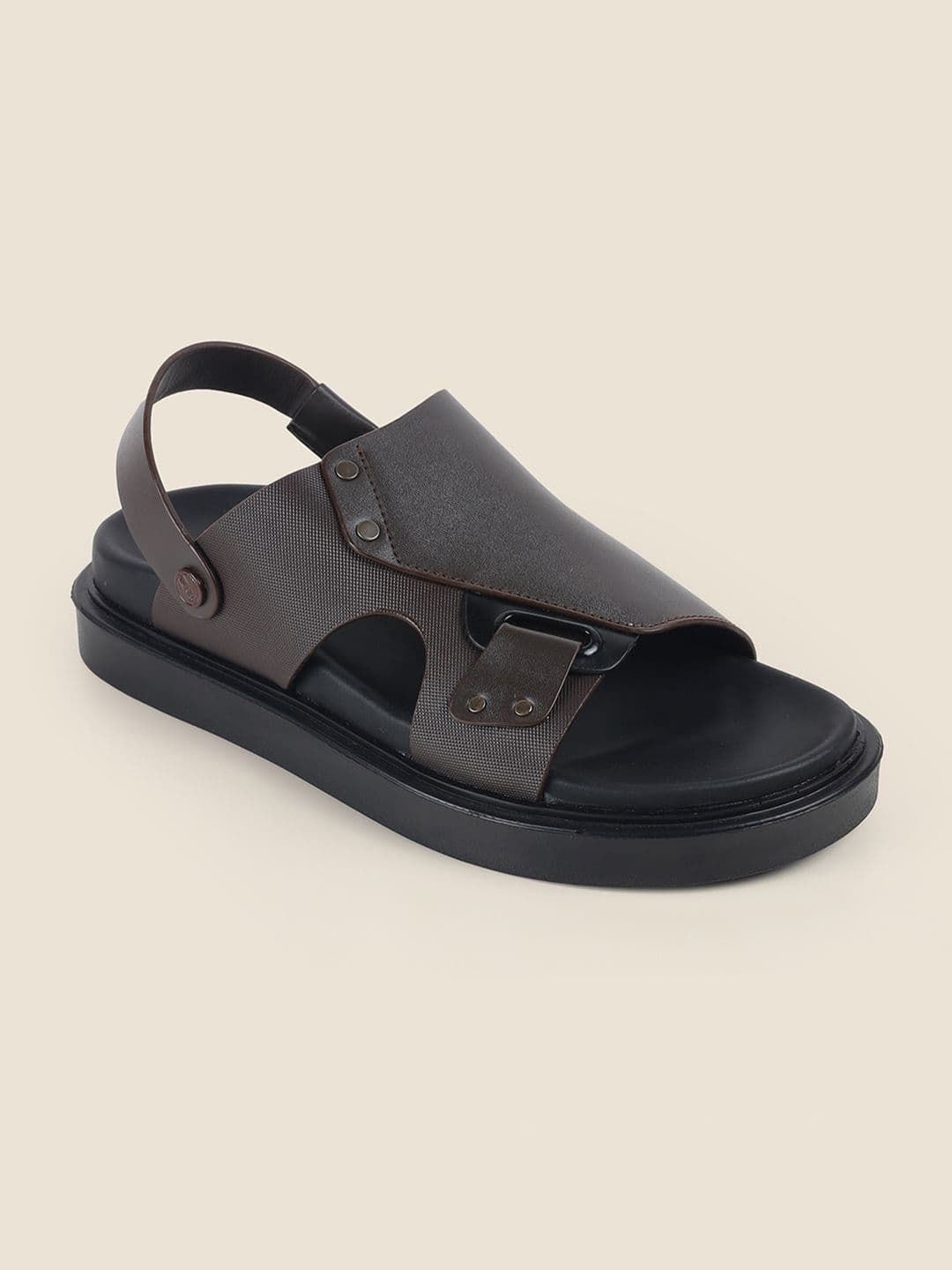 Metro Men Leather Comfort Sandals - view 1