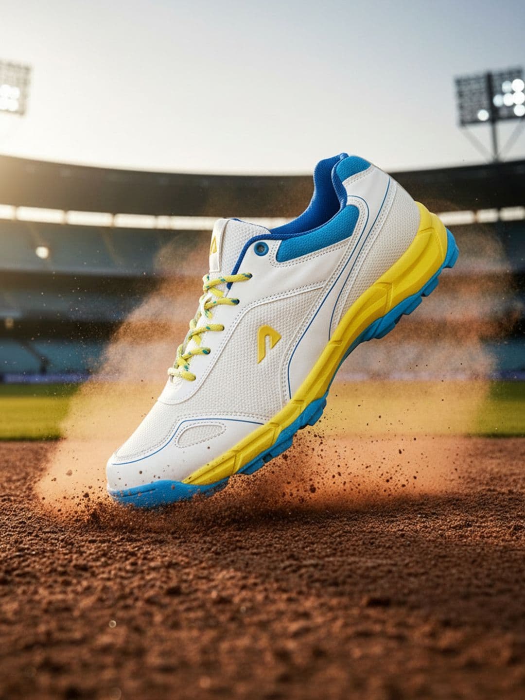 BOLDFIT Men Neongreen Cs Sports Cricket Shoes - view 1