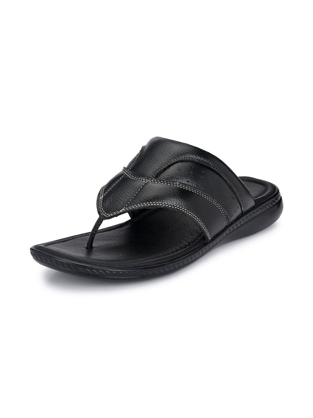Burwood Men's Leather Slippers - view 1