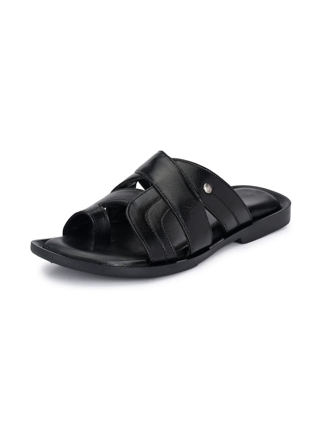Burwood Men's Leather Slippers - view 1