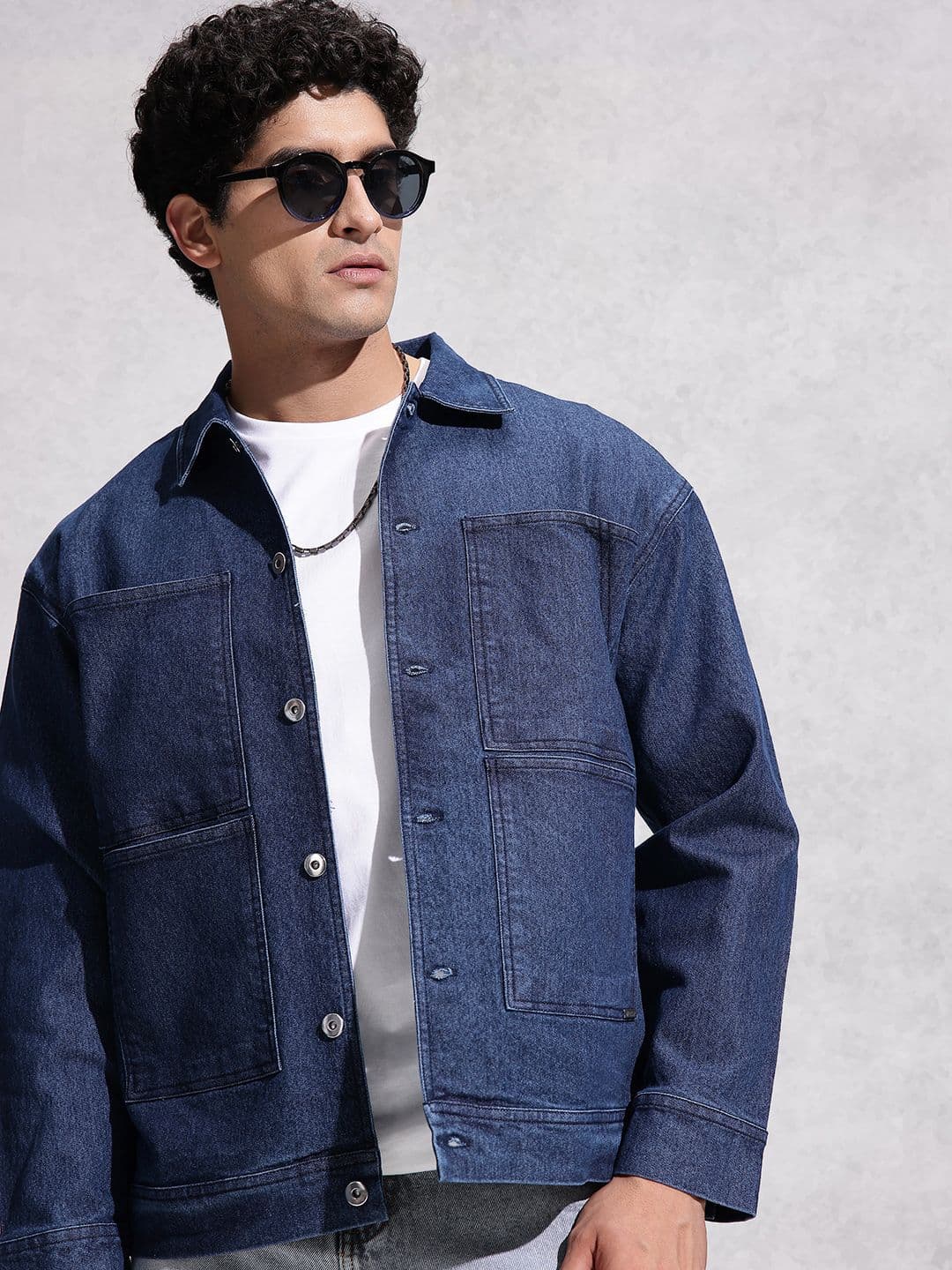 WROGN Oversized Denim Jacket - view 1