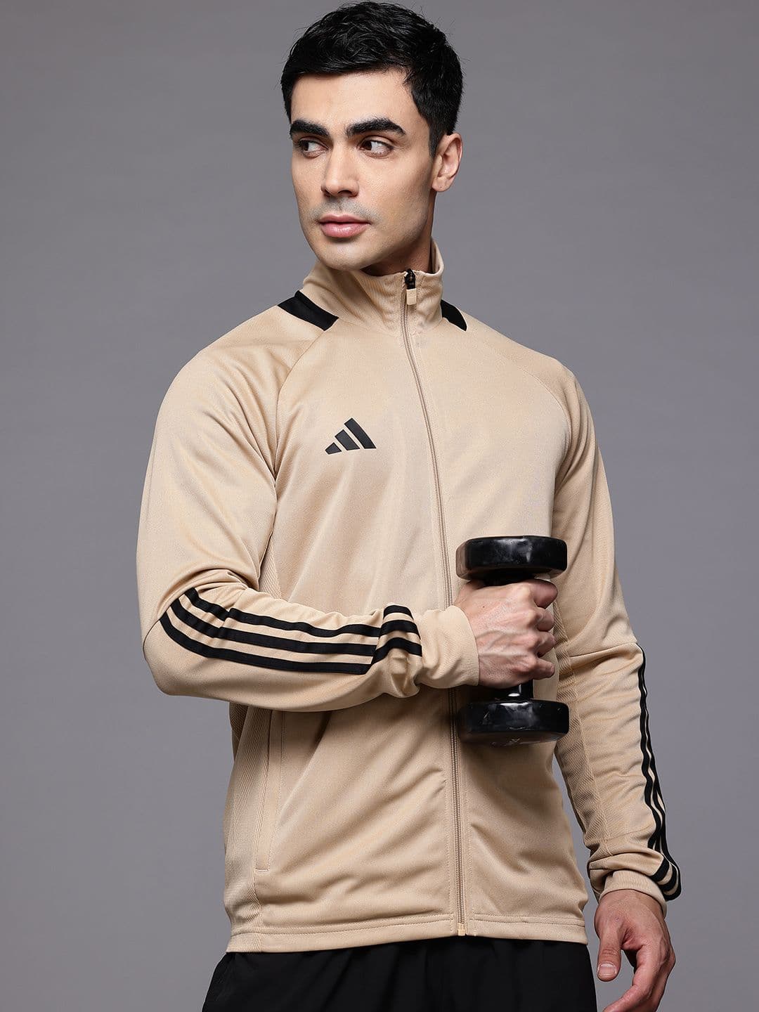 ADIDAS Brand Logo Detail Sporty Jacket - view 1