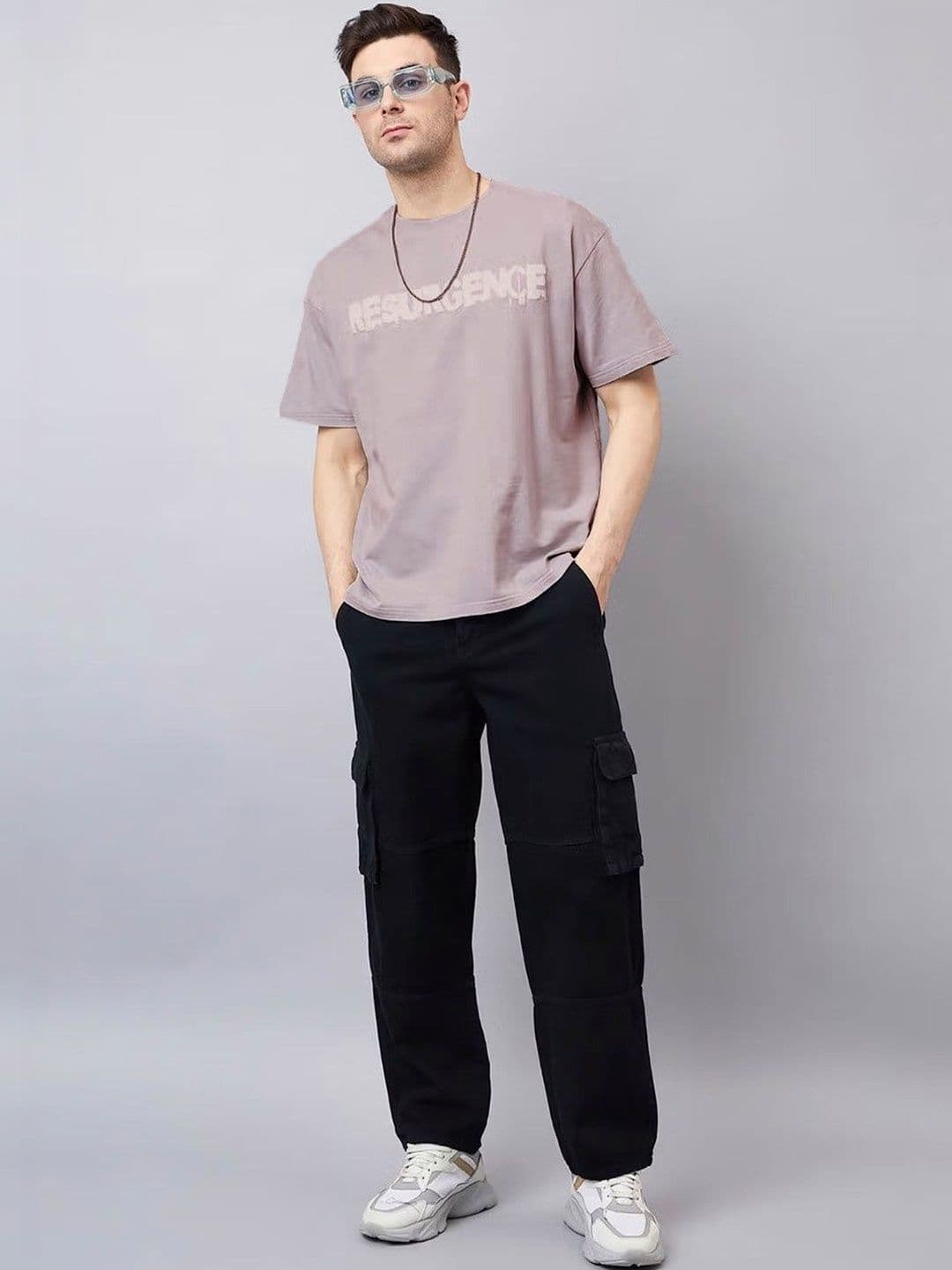 SZN Men Relaxed Fit Mid-Rise Stretchable Jeans - view 1