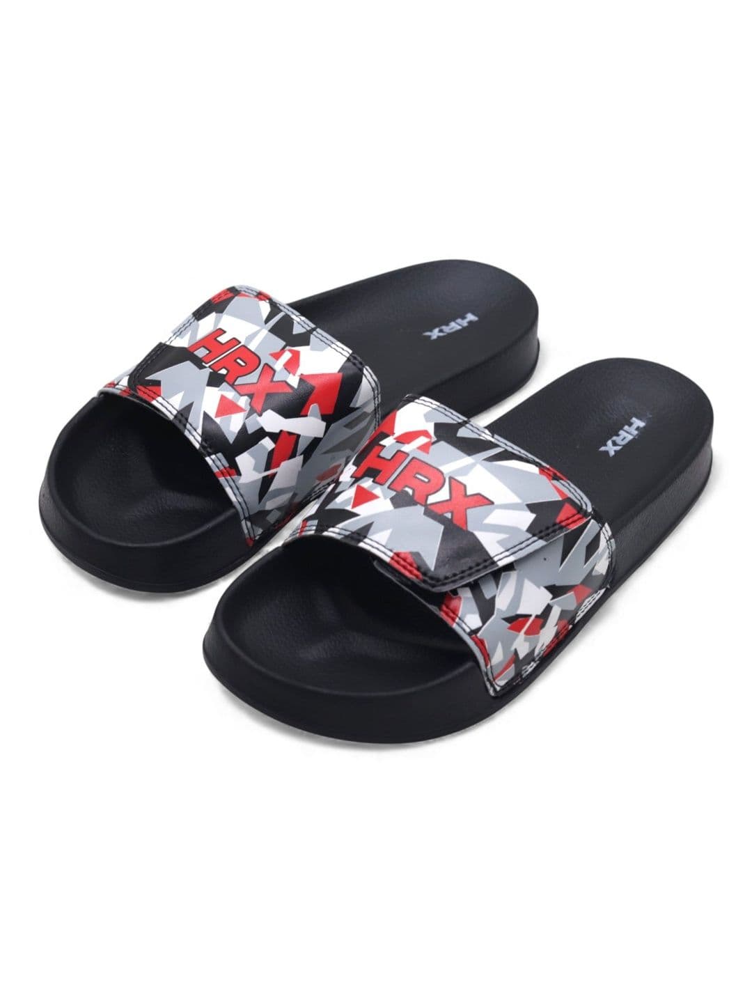 HRX by Hrithik Roshan Men Printed Sliders - view 1