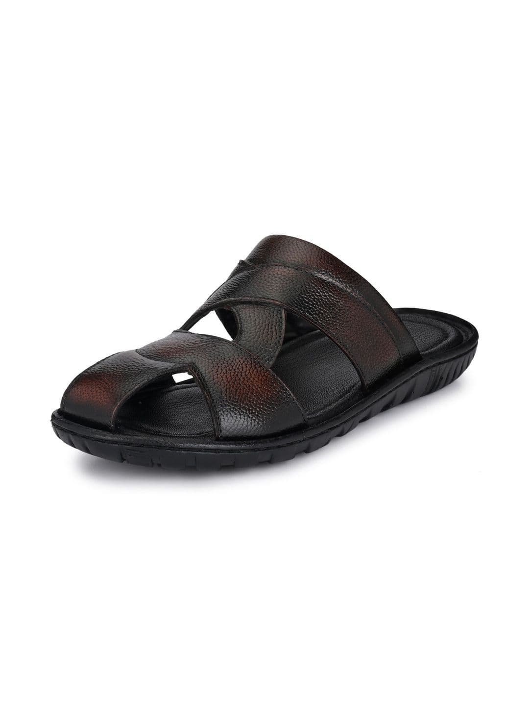 Burwood Men's Leather Slippers - view 1