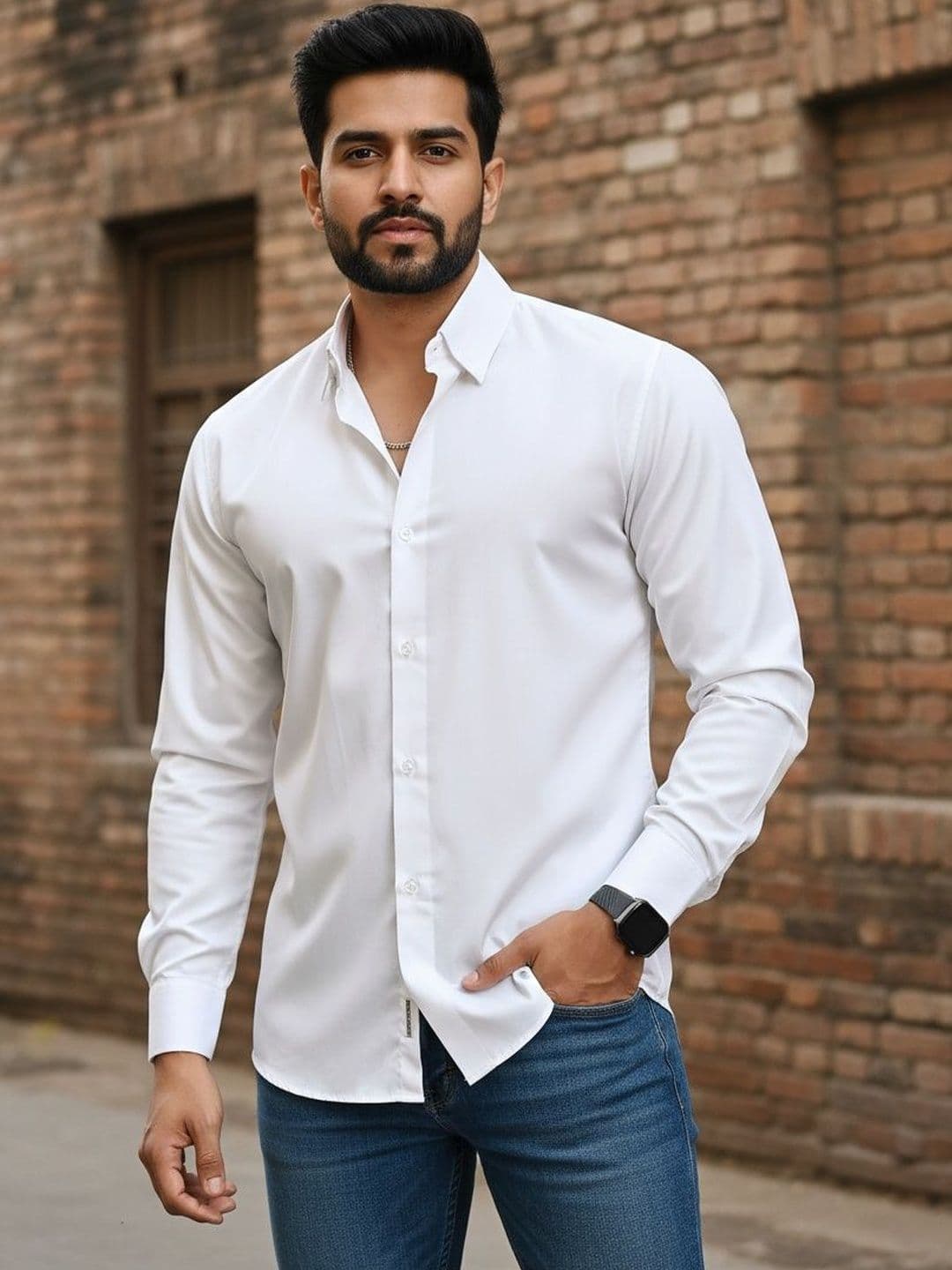 RICH STAG Men Comfort Casual Shirt - view 1