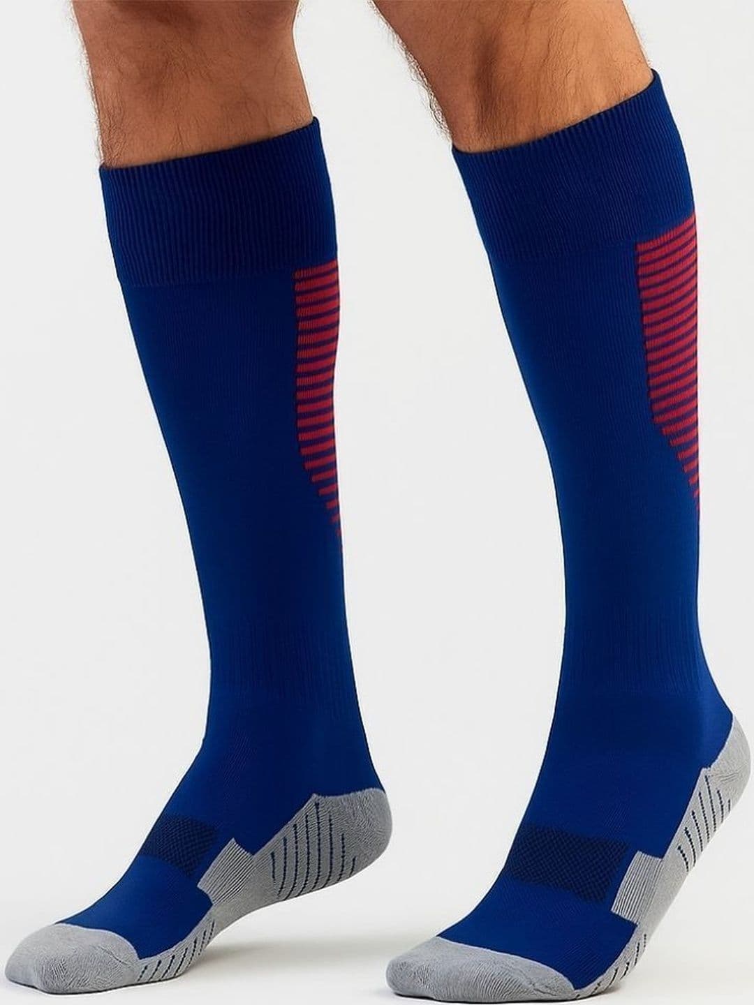 NESKA MODA Unisex Patterned Cotton Knee Length Socks - view 1