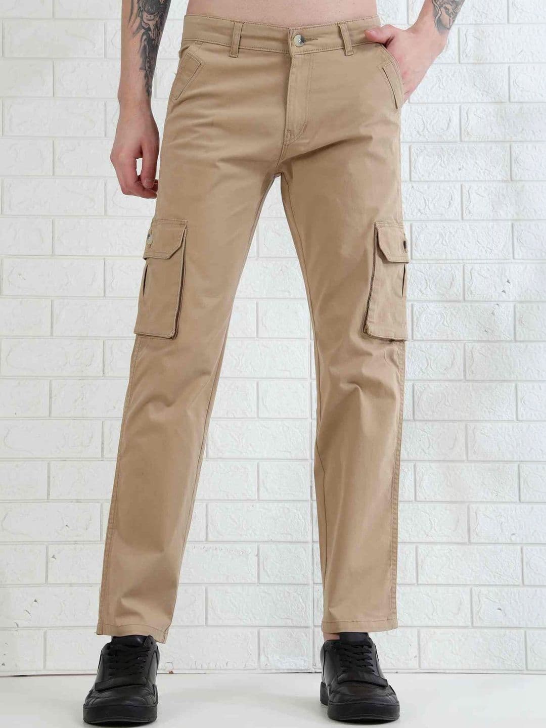 AIDAN PAUL Men Comfort Regular Fit Mid-Rise Stretchable Jeans - view 1