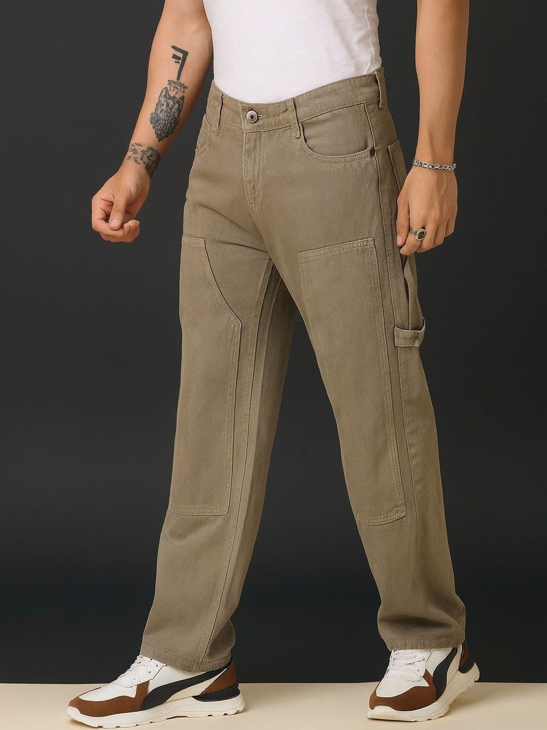 CINOCCI Men Mid-Rise Jeans - view 1