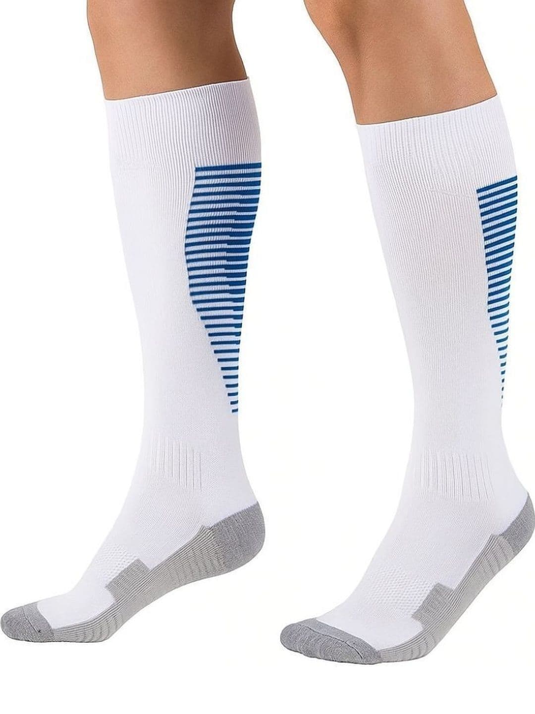 NESKA MODA Patterned Cotton Knee Length Socks - view 1